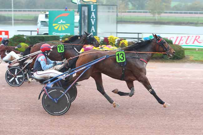 Photo d'arrivée de la course pmu PRIX ANDRE-LOUIS DREUX à LAVAL le Dimanche 1 novembre 2020