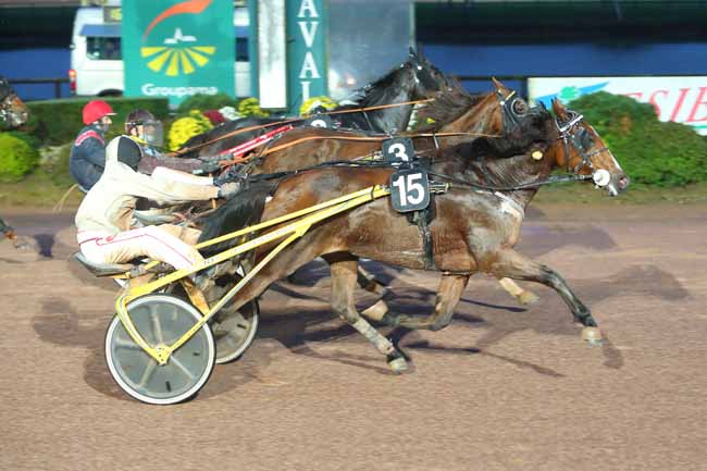 Photo d'arrivée de la course pmu PRIX PARIS-TURF à LAVAL le Dimanche 1 novembre 2020