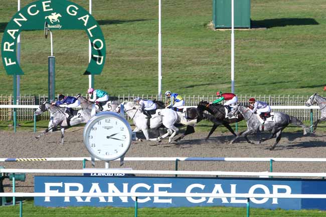 Photo d'arrivée de la course pmu PRIX DE LA COURTILLE à CHANTILLY le Mercredi 4 novembre 2020