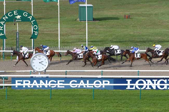 Photo d'arrivée de la course pmu PRIX DE MONTPENSIER à CHANTILLY le Vendredi 6 novembre 2020