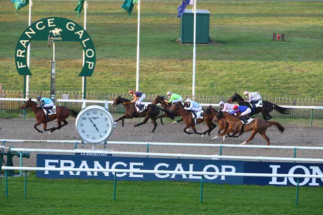 Photo d'arrivée de la course pmu PRIX DE CHANTECLERC à CHANTILLY le Vendredi 6 novembre 2020