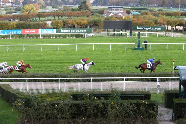 Photo d'arrivée de la course pmu PRIX GAY MECENE à SAINT-CLOUD le Samedi 7 novembre 2020