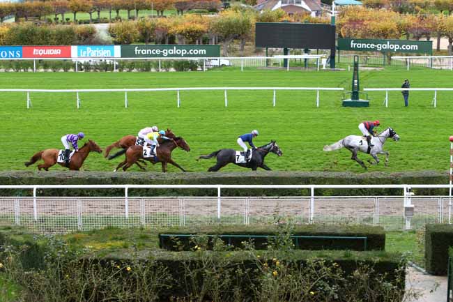 Photo d'arrivée de la course pmu PRIX DU MANOIR à SAINT-CLOUD le Mardi 17 novembre 2020