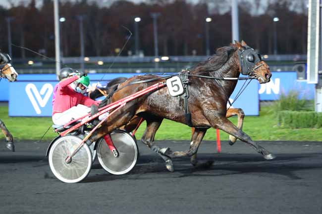 Photo d'arrivée de la course pmu PRIX TRITON à PARIS-VINCENNES le Vendredi 20 novembre 2020