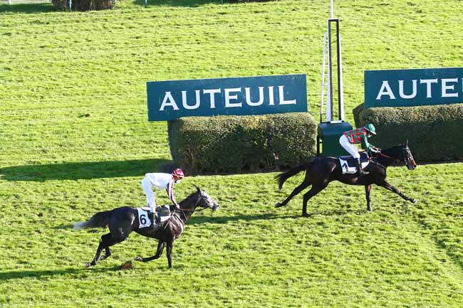 Photo d'arrivée de la course pmu PRIX THUYA à AUTEUIL le Samedi 21 novembre 2020