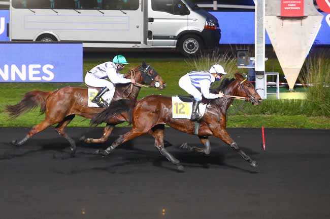 Photo d'arrivée de la course pmu PRIX DE LANDIVISIAU à PARIS-VINCENNES le Lundi 23 novembre 2020