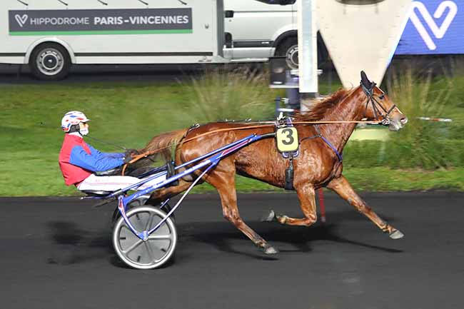 Photo d'arrivée de la course pmu PRIX KERONIS à PARIS-VINCENNES le Vendredi 27 novembre 2020