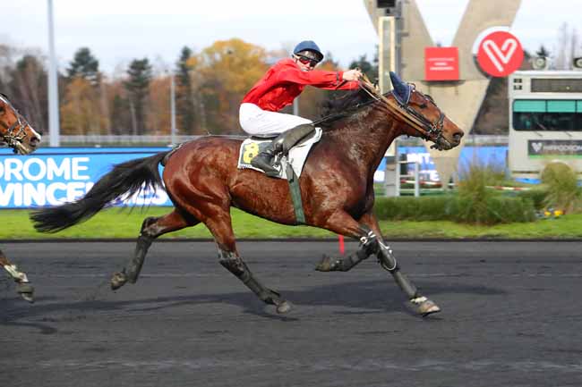 Photo d'arrivée de la course pmu PRIX JOSEPH LAFOSSE à PARIS-VINCENNES le Samedi 5 décembre 2020