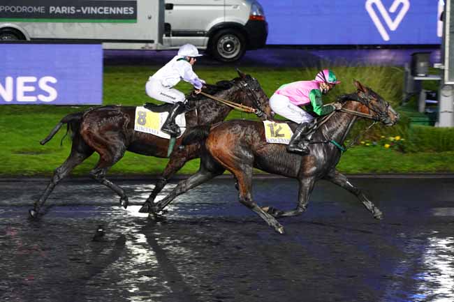 Photo d'arrivée de la course pmu PRIX DE BRASSAC-LES-MINES à PARIS-VINCENNES le Vendredi 11 décembre 2020