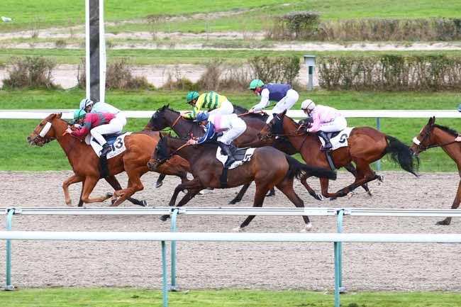 Photo d'arrivée de la course pmu PRIX DES VAGUES à DEAUVILLE le Samedi 12 décembre 2020