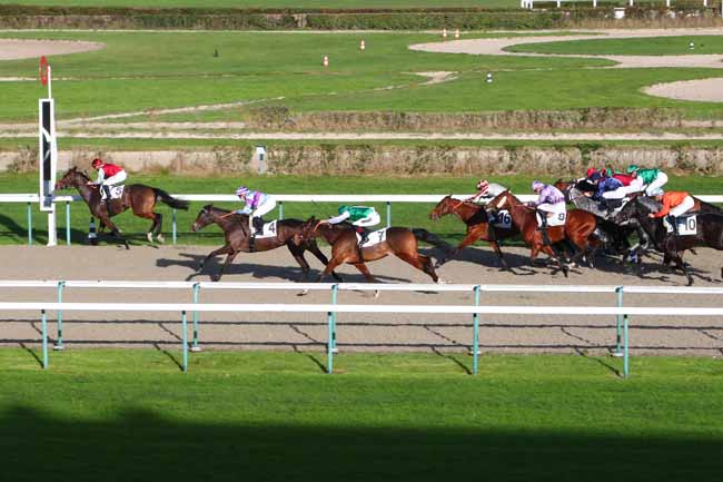 Photo d'arrivée de la course pmu PRIX DE SAINTE-MERE-EGLISE à DEAUVILLE le Jeudi 17 décembre 2020