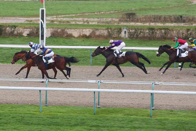 Photo d'arrivée de la course pmu PRIX DE SAINT-JAMES à DEAUVILLE le Samedi 2 janvier 2021