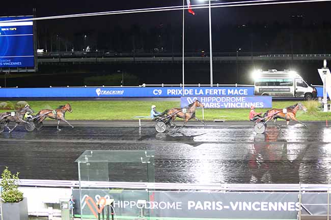 Photo d'arrivée de la course pmu PRIX DE LA FERTE-MACE à PARIS-VINCENNES le Dimanche 24 janvier 2021