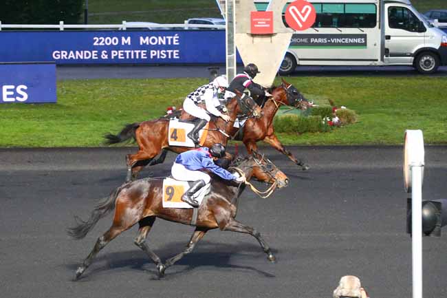 Photo d'arrivée de la course pmu PRIX INDIENNE à PARIS-VINCENNES le Dimanche 7 février 2021