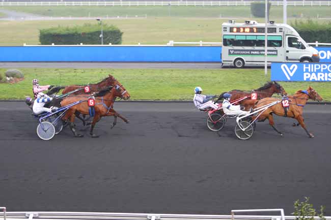 Photo d'arrivée de la course pmu PRIX DE MACON à PARIS-VINCENNES le Lundi 8 février 2021