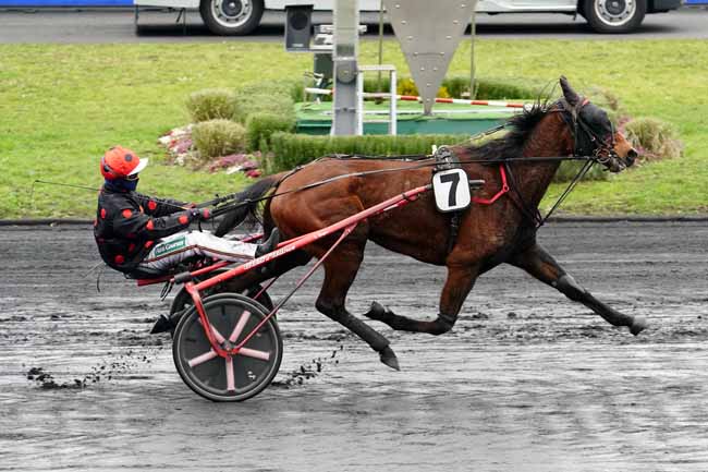 Photo d'arrivée de la course pmu PRIX DE BALLEROY à PARIS-VINCENNES le Lundi 15 février 2021