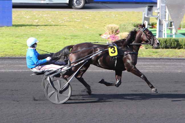 Photo d'arrivée de la course pmu PRIX DE LAUZUN à PARIS-VINCENNES le Vendredi 26 février 2021