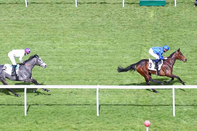 Photo d'arrivée de la course pmu PRIX AMOUR DRAKE à SAINT-CLOUD le Mardi 6 avril 2021