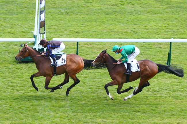 Photo d'arrivée de la course pmu PRIX DE CHAILLOT à LONGCHAMP le Dimanche 18 avril 2021