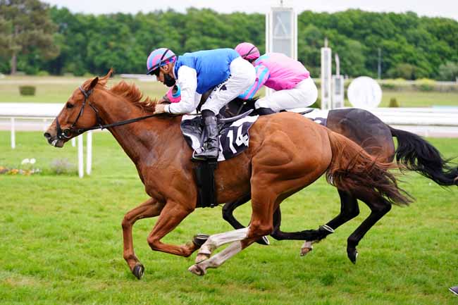 Photo d'arrivée de la course pmu PRIX SOTTSASS à BORDEAUX-LE BOUSCAT le Mardi 27 avril 2021