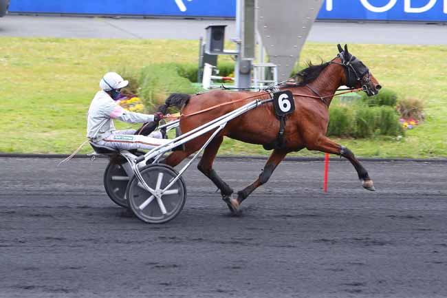 Photo d'arrivée de la course pmu PRIX ARACHNE à PARIS-VINCENNES le Mardi 4 mai 2021