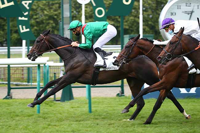 Photo d'arrivée de la course pmu PRIX DE GUICHE à CHANTILLY le Mardi 11 mai 2021