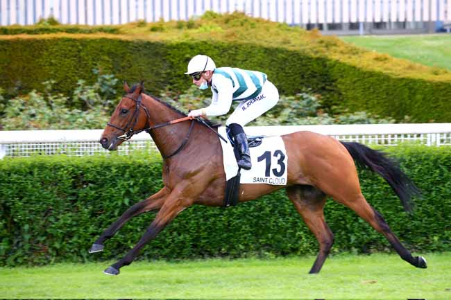 Photo d'arrivée de la course pmu PRIX DE THOIRY à SAINT-CLOUD le Mardi 18 mai 2021