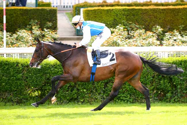 Photo d'arrivée de la course pmu PRIX CANOT à SAINT-CLOUD le Mardi 18 mai 2021