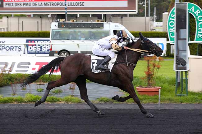 Photo d'arrivée de la course pmu PRIX DES PMU DE LA METROPOLE LILLOISE à LE CROISE-LAROCHE le Mercredi 26 mai 2021