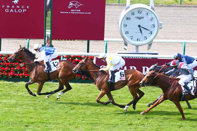 Photo d'arrivée de la course pmu GRAND HANDICAP DE CHANTILLY - PRIX RMC à CHANTILLY le Dimanche 6 juin 2021