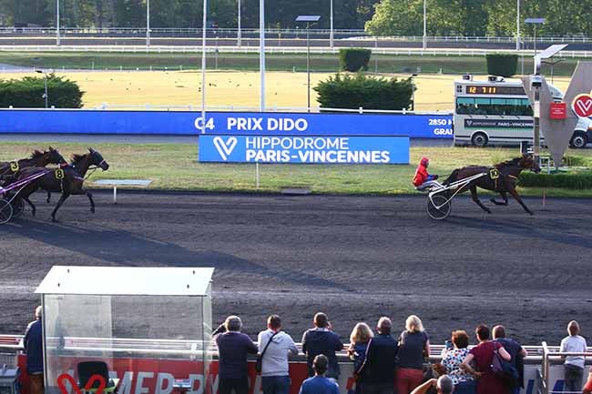 Photo d'arrivée de la course pmu PRIX DIDO à PARIS-VINCENNES le Vendredi 18 juin 2021
