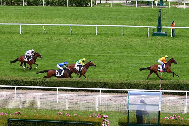 Photo d'arrivée de la course pmu PRIX DE LA RABLAIS à SAINT-CLOUD le Lundi 21 juin 2021