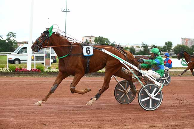 Photo d'arrivée de la course pmu PRIX TOULOUSE FM à TOULOUSE le Mercredi 23 juin 2021