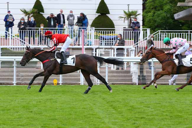 Photo d'arrivée de la course pmu PRIX DE CHANTILLY à AUTEUIL le Mardi 29 juin 2021