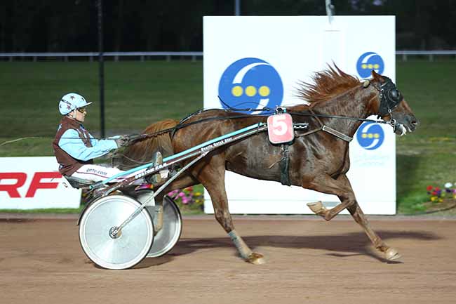 Photo d'arrivée de la course pmu PRIX DE LA SOCIETE DU CHEVAL FRANCAIS à LES SABLES D'OLONNE le Vendredi 16 juillet 2021