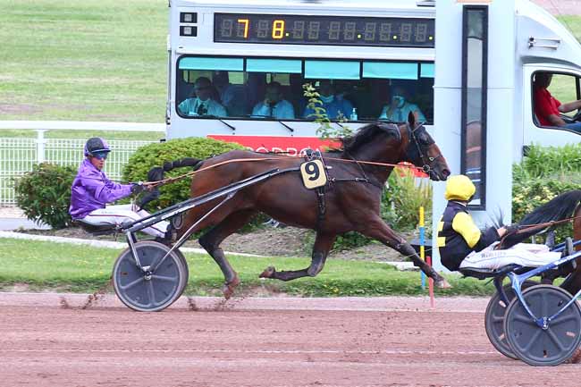 Photo d'arrivée de la course pmu PRIX DE GRAVELINES à ENGHIEN le Samedi 24 juillet 2021