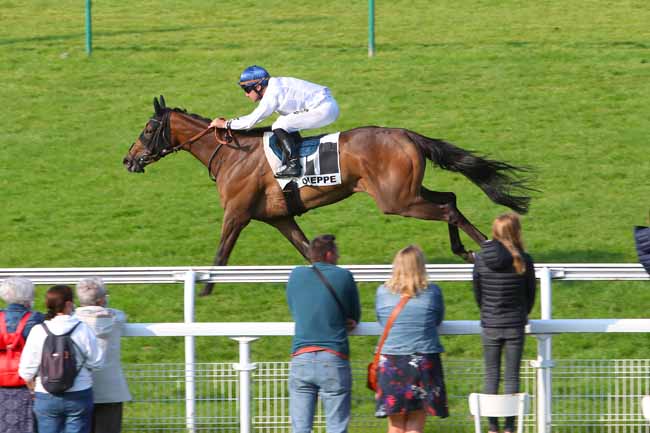 Photo d'arrivée de la course pmu PRIX DES GUINGUETTES à DIEPPE le Lundi 26 juillet 2021
