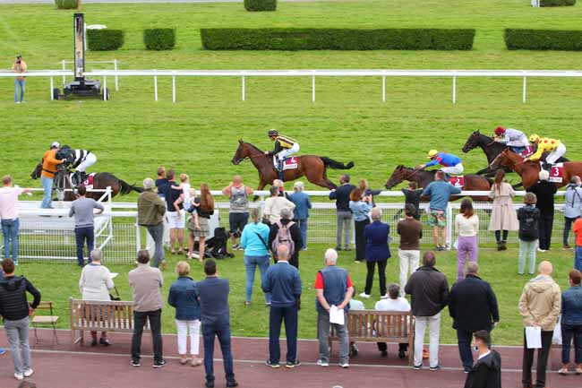 Photo d'arrivée de la course pmu PRIX IJOCKEY (PRIX PRINCE MAB) à CLAIREFONTAINE le Mercredi 4 août 2021