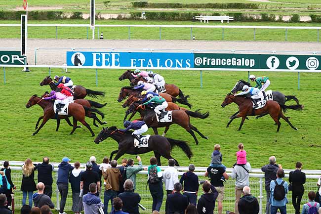 Photo d'arrivée de la course pmu PRIX DE BALLEROY à DEAUVILLE le Samedi 21 août 2021