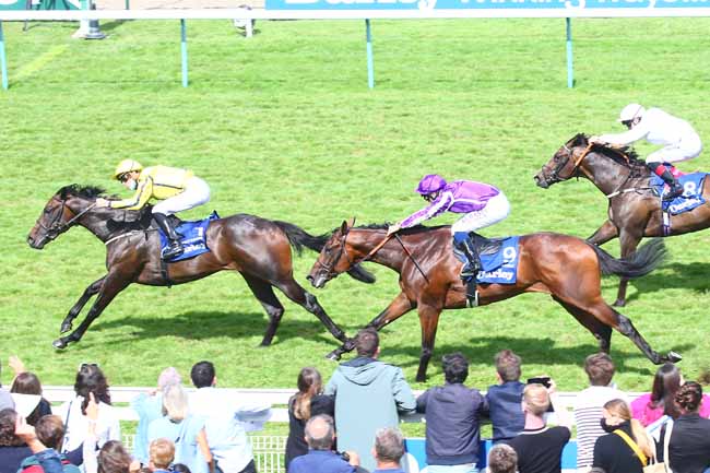 Photo d'arrivée de la course pmu DARLEY PRIX MORNY - FINALE DES DARLEY SERIES à DEAUVILLE le Dimanche 22 août 2021