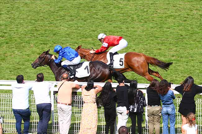 Photo d'arrivée de la course pmu PRIX DE CAEN à DEAUVILLE le Mardi 24 août 2021