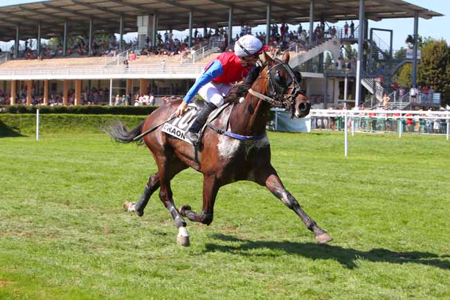 Photo d'arrivée de la course pmu PRIX DU BAR PMU DES HALLES DE CRAON à CRAON le Lundi 6 septembre 2021