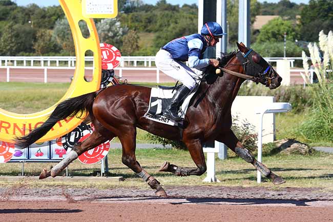 Photo d'arrivée de la course pmu PRIX RFM à PORNICHET le Mercredi 8 septembre 2021