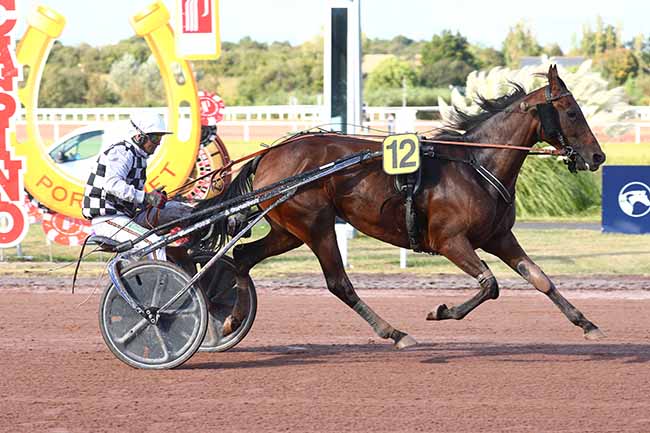 Photo d'arrivée de la course pmu PRIX SECHE ENVIRONNEMENT à PORNICHET le Mercredi 8 septembre 2021