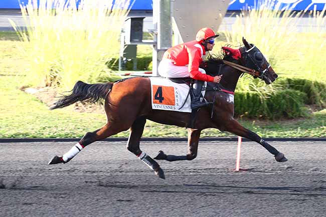 Photo d'arrivée de la course pmu PRIX JONEL CHYRIACOS à PARIS-VINCENNES le Jeudi 9 septembre 2021