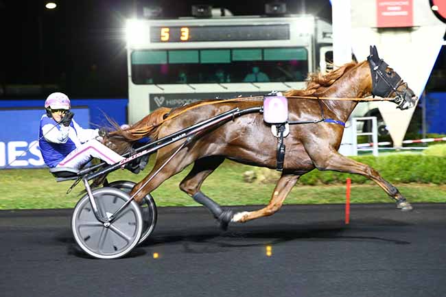 Photo d'arrivée de la course pmu PRIX KLYMENE à PARIS-VINCENNES le Vendredi 10 septembre 2021