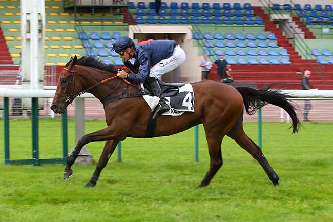 Photo d'arrivée de la course pmu PRIX NUAGE à COMPIEGNE le Vendredi 10 septembre 2021