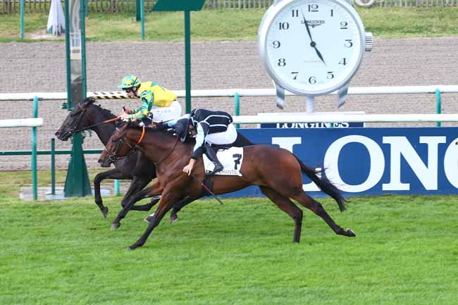 Photo d'arrivée de la course pmu PRIX KANDY à CHANTILLY le Samedi 11 septembre 2021