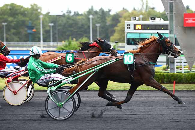 Photo d'arrivée de la course pmu PRIX CONCORDIA à PARIS-VINCENNES le Mardi 14 septembre 2021