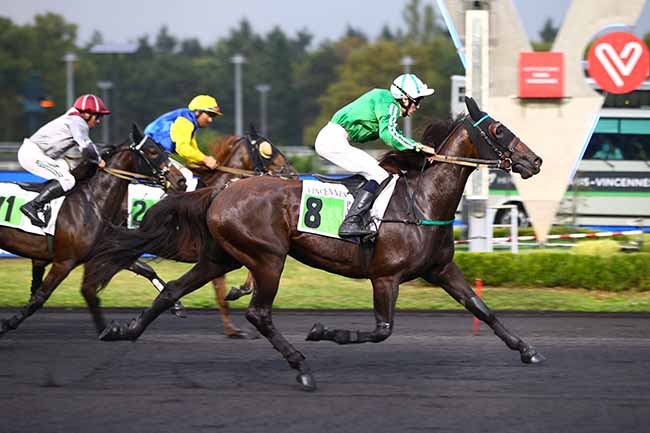 Photo d'arrivée de la course pmu PRIX MUSCA à PARIS-VINCENNES le Mardi 14 septembre 2021